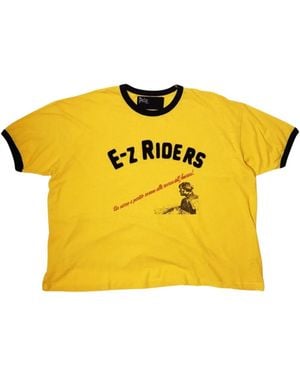PALY Ez Riders Graphic-Print T-Shirt - Yellow
