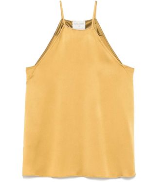 Forte Forte Satin Top - Yellow