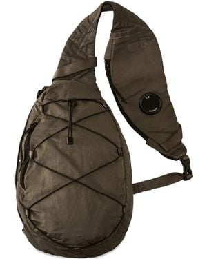 C.P. Company Drawstring Single-Strap Backpack - Natural