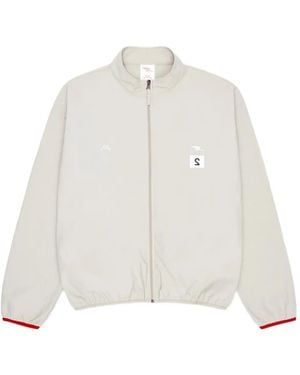 A_COLD_WALL* Logo-Detail Zip-Fastening Jacket - White