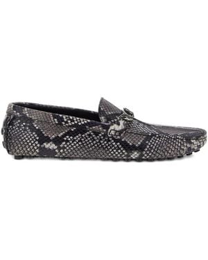 Roberto Cavalli Erkek Loafers - Grey