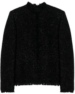 Givenchy Lurex Blazer - Zwart