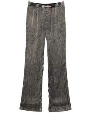 DIESEL Yuna Elasticated-Waistband Pants - Grey