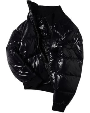 Moose Knuckles Kings Quilted High-Neck Jacket - Black