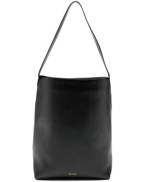 Neous Thea Panelled Shoulder Bag - Black