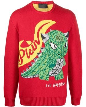 Philipp Plein Jumper - Red