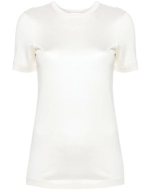 Loewe Knot-Detail Open-Back T-Shirt - White