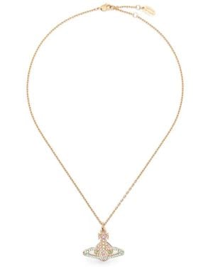 Vivienne Westwood Kika Orb Necklace - White