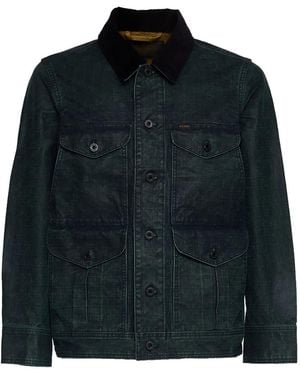 Filson Button Corduroy Collar Jacket - Black