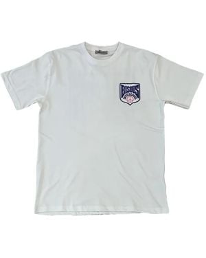 Bisous Skateboards Blason Logo-Print T-Shirt - White