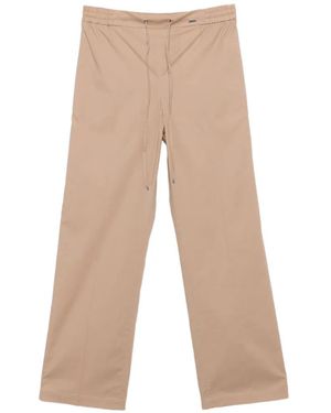 Fay Drawstring Trousers - White
