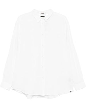 Superdry Chemise À Boutonnière - White