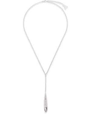 Patrizia Pepe Collar Con Colgante - Blanco