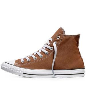 Converse Chuck Taylor All-Star High-Top Trainers - Brown