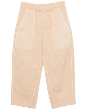 Roberto Collina Patch-Pocket Pants - White
