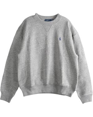 Polo Ralph Lauren Embroidered Logo Sweatshirt - Grey