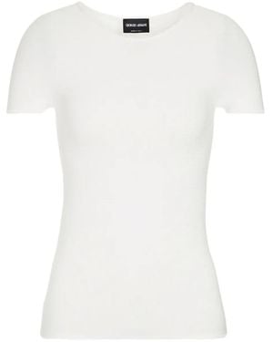 Giorgio Armani Short-Sleeve T-Shirt - White