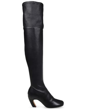 Le Monde Beryl Mica Over-The-Knee Boots - Black