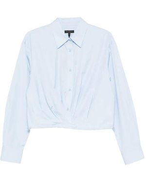 Rag & Bone Andy Twisted Shirt - Blue