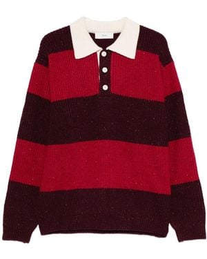 DUNST Jersey a rayas - Rojo