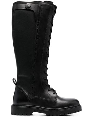 Geox Bleyze Knee-High Boots - Black