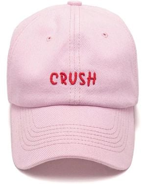 Ruslan Baginskiy Embroidered Crush Cap - Pink