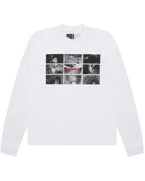 Sp5der T-Shirt Con Stampa - Bianco