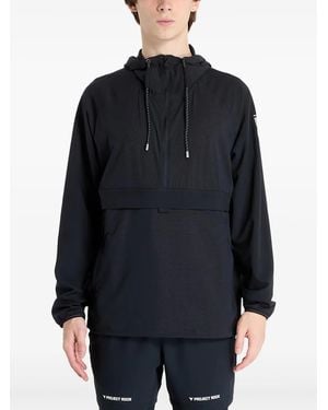 Under Armour Felpa Run Anywhere Con Cappuccio - Blu