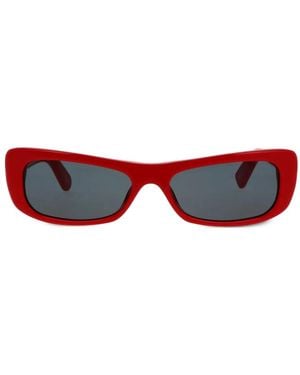 Jacquemus Occhiali Da Sole Capri - Rosso