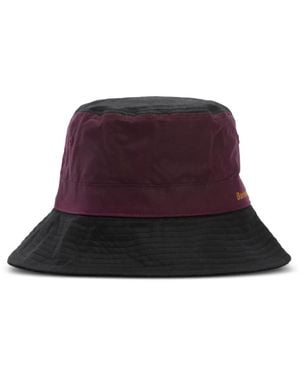 Barbour Two-Tone Bucket Hat - Red