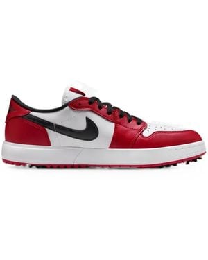 Nike Air 1 Low Golf Trainers - Red