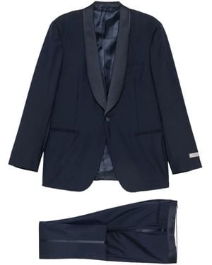 Canali Shawl-Lapel Suit - Blue