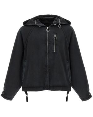 NAMACHEKO Midia Aged-Effect Jacket - Black
