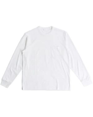 Handvaerk Hw Pocket Long-Sleeved T-Shirt - White