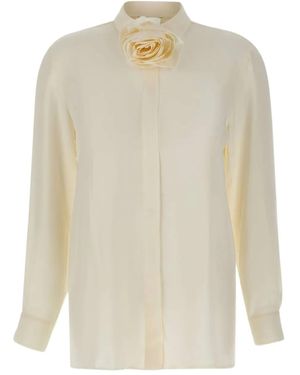 Marella Rose-Embellished Shirt - White
