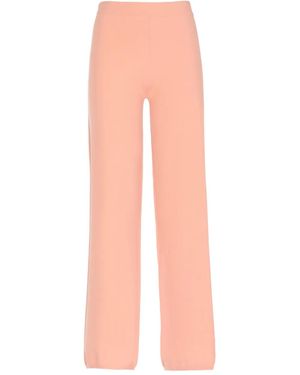 Kangra Elastic-Waist Pants - Pink