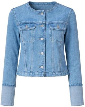 PAIGE Dean Denim Jack - Blauw