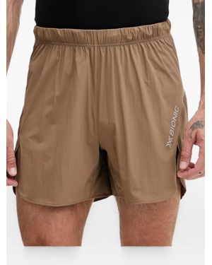 X Bionic Ripstop Elasticated Shorts - Brown