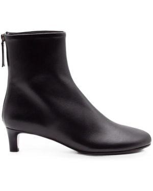 Roberto Festa Neel Back-Zip Ankle Boots - Black