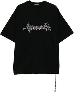 MASTERMIND WORLD T-Shirt Mit Grafischem Print - Schwarz