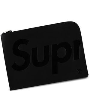 Supreme Bolso De Mano Gm Jour Con Logo En Relieve De X Louis Vuitton - Negro