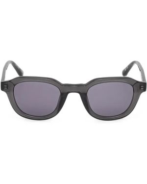 Barbour Geometric-Frame Tinted Sunglasses - Grey