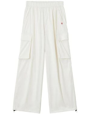 Chocoolate Cargo Trousers - White