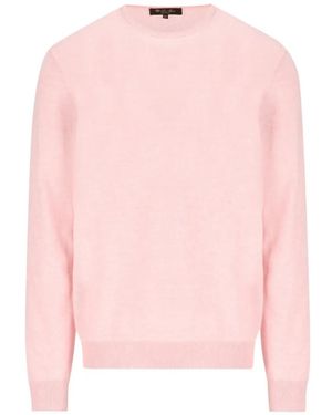 Loro Piana Sergio Crew-Neck Cashmere Jumper - Pink