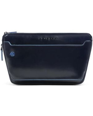 Piquadro Zip Fastening Belt Bag - Blue