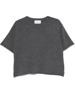 Lisa Yang Cashmere T-Shirt - Gray