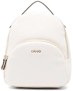 Liu Jo Backpack With Front Pocket - White