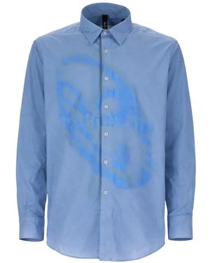 No Problemo Chemise Imprimée Intégral - Blue