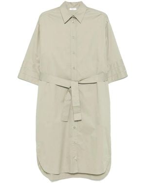 Peserico Bead-Detail Midi Dress - White