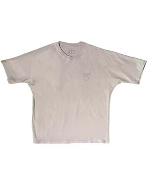 HTC Lil Storm Logo-Print Cotton T-Shirt - Natural